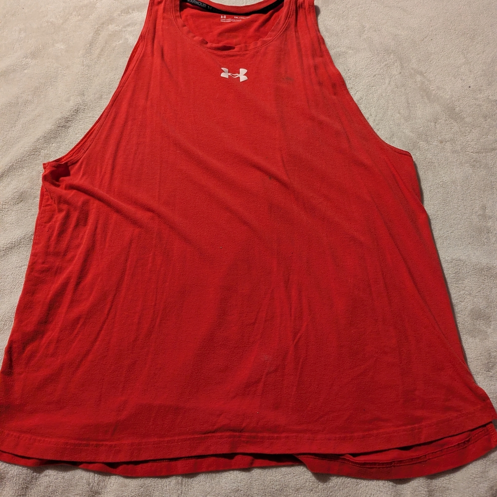 Under Armour Red Tank Top